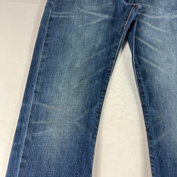 Levi's 501 Red Line Selvedge Jean Men 28x31* Blue White Oak Cone Denim Tag 28x32 - Picture 6 of 16